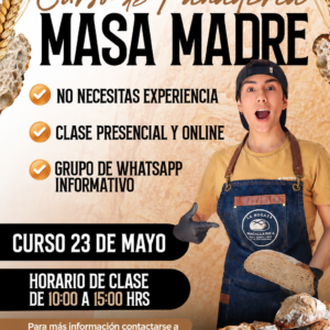curso "panadería masa madre" online